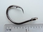 40 Circle Hooks 4x Strong Size 3 0 Black Nickel Fishing Hooks