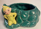 Vintage 1950 s Gilner California Pottery Pixie Elf Planter