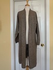 H m Open-front Cardigan Sweater Size L