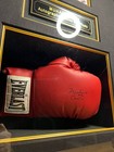 Muhammad Ali Signed Glove  aka Cassius Clay  - Rare Large Framed Display