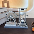 Vintage Ferris Wheel Statue Hourglass Sand Clock Retro Desk Timer Decor