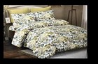 Diya Egyptian Comfort 1800 Thread Ct 6pc Full Printed Bed Sheet Set silky Smooth