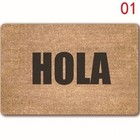 Funny Rug Carpet Door  Home Letter Welcome Doormat Non-slip  Floor Entrance  Mat