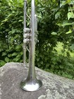 J w  York   Sons Cornet C 1935 Silver Plate Gold Wash Bell Serial 108179