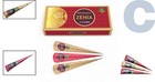 Zenia Pack Of 3 Natural Henna Hair Color Cones - Dark Reddish-brown 25g