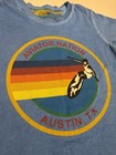 Aviator Nation Shirt Kids 10 Austin Texas Surf Print Logo T Tee Cotton Beach Usa