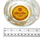 Vintage - Sands Hotel Casino Las Vegas Glass Ashtray Howard Hughes - 4  Diameter