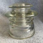 Vintage Hemingray 53 Clear Glass Insulator Made In Usa 20-44 - Great Condition