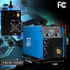 4 In 1 Mig Welder Inverter 200amp Gasless 110v 220v Arc Tig Arc Welding Machine