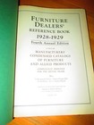 Furniture Dealers  Reference Book 1928-1929 Trade Catalog Large 