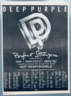Deep Purple 1984 Original Uk Poster Advert Perfect Strangers