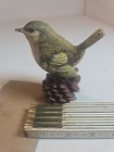 Tiny Resin Finch Figurine 2 