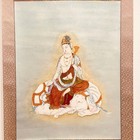 2417 Bodhisattva Buddhist Paintings  Handwritten Paper Book  Japanese Painting  