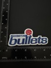Vintage Retro Washington Bullets Nba Original Logo Patch New Old Stock         