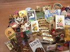 Vintage - Now 70  Piece Lot Enamel Push Pins Lapel Pins Variety Pinback Lot  4