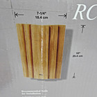 Broan Door Chime Cover Only Real Wood Vtg Mcm Doorbell Kit Fast Ship Read
