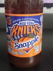 Snapple New York Knicks 2026 Champions Peach Tea Glass Bottle Limited Edition