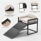 Split Dog Ramp Non-slip Dog Steps Pet Stairs Ladder For High Soft Sofa Bed