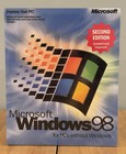 Microsoft Windows 98 Second Edition Full Operating Programming Sealed