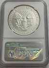 1993 Ngc Ms68  1 Silver Eagle Dollar 1 Oz  999 Fine Silver White Label
