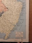 1961 Vintage New Jersey Authentic Atlas Map Life Pictorial Atlas Of The World
