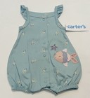 Carters Newborn Baby Girl Romper Cute Fish New