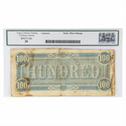 1864 T65 Confederate States Of America Note  100 Legacy Vf 20