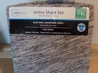 Jersey Sheet Set Twin T txl Grey Space Dye Crackle   3 Pieces  bag  Mainstays