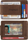 Slim Wallet For Men Rfid Blocking Money Clip  Minimalist Front Pocket Credit Car