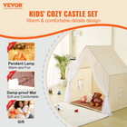 Vevor Kids Play Tent  Kids Tent For Kids 1-5 Years Old  Toddler Tent With Mat An