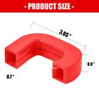 2x Red Tow Hooks Covers For Gmc Sierra 1500 2019-2020-2021-2022-2023-2024