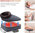 Shiatsu Foot Massager With Heat- Kneading Back Massager With Heating Pad  Hea   