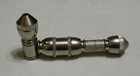 Metal Tobacco Smoking Pipe Nickel Plated Brass Chamber Pipe 5 3 4  Screens