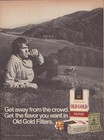 Lot Of 3 Vintage 1971 Old Gold Cigarettes Print Ad Promo Ad