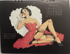 1954 Esquire Pin   up Calendar   Complete 12 Months   Mid   century Figure Art