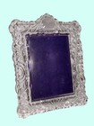 Mikasa Vintage Ornate Clear Glass Picture Frame Rectangular Design 8x6 