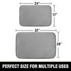  Bathroom Rugs And Mats Sets  2 Piece Absorbent Memory Foam Bath Mat Rug Set 
