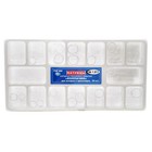 64pcs set Dental Transparent Crown Forms Adult Molar Resin Preformed Crown 1 911