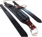 Billy Cook Roper Rear Flank Back Cinch Set Billet Floral Choc Leather Saddle