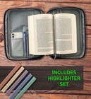 Bible Cover  Bible Cover Come With A Set Of Highlighters  Bible Case Waterproof