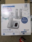Panasonic Kx-tge463 3-handset Cordless Phone Answering System Bluetooth