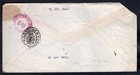 Pakistan 1948 Registered Cover To Usa  Overprinted India Stamps