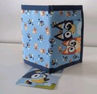 Bluey Hook And Loop Tri-fold Wallet