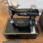 Singer Model 24-80 Ser  G8922089 1921 Sewing Machine Pre Featherweight W case