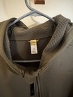 Lol   Women s Olive Fleece Hooded Full Zip Jacket Zipper Pockets Size M