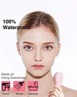 Waterproof Rechargeable Facial Cleansing Brush - Exfoliating Electric Face Scrub