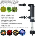 12w Uv Ultraviolet Lamp 11  Algae Bacteria Clarifier Filter For Aquarium Pond
