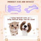 40 Pieces Hair Clips For Dogs Cute 1 Inch Puppy Dog Barrettes Small Bone Snap Ha