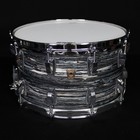 Ludwig 14  X 8  Classic Maple Snare Drum  Vintage Black Oyster