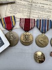 Ww2 Us Army 462nd Amphibian Truck Company Grouping Id   d Normandy Vet  z277